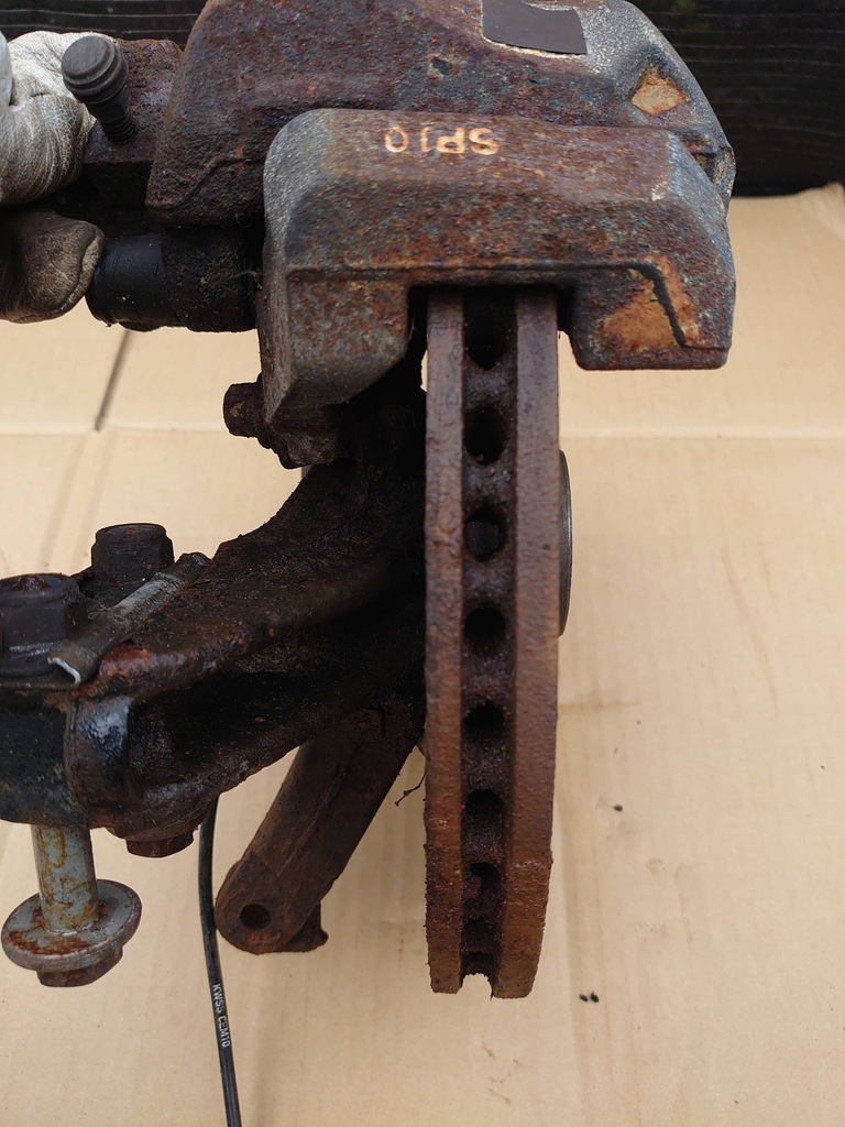 фото №10, Поворотный кулак суппорт ступица левый перед peugeot partner iii berlingo iii