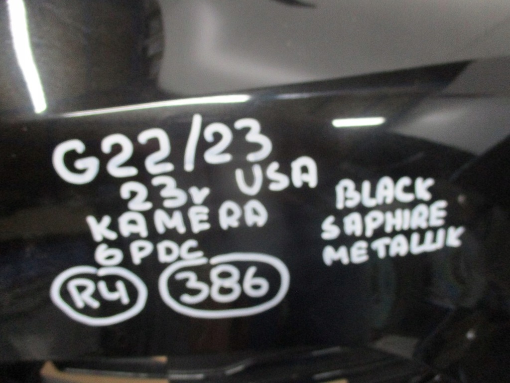 фото №11, Бампер bmw 4 g22 g23 23r usa камера 6 pdc передний