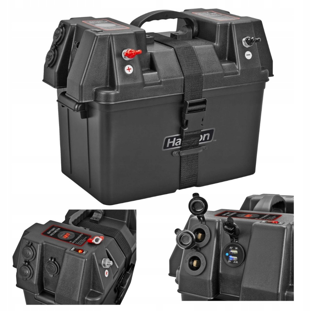 фото №9, Коробка аккумуляторная 424x251x306mm с usb na аккумулятор