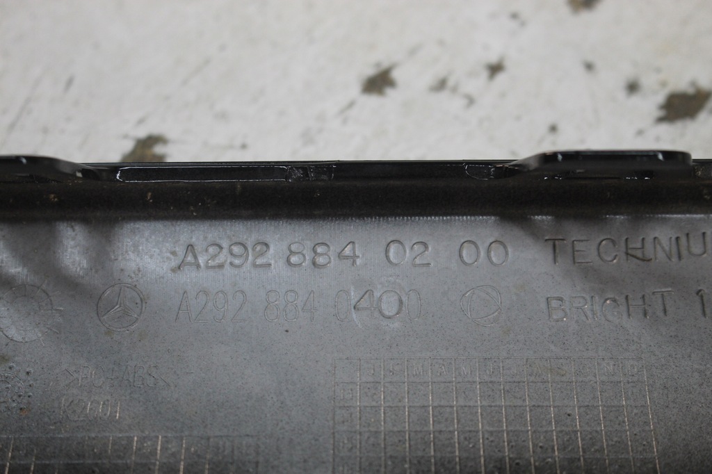 фото №6, Дифузор накладка бампер задня mercedes gle a2928840200