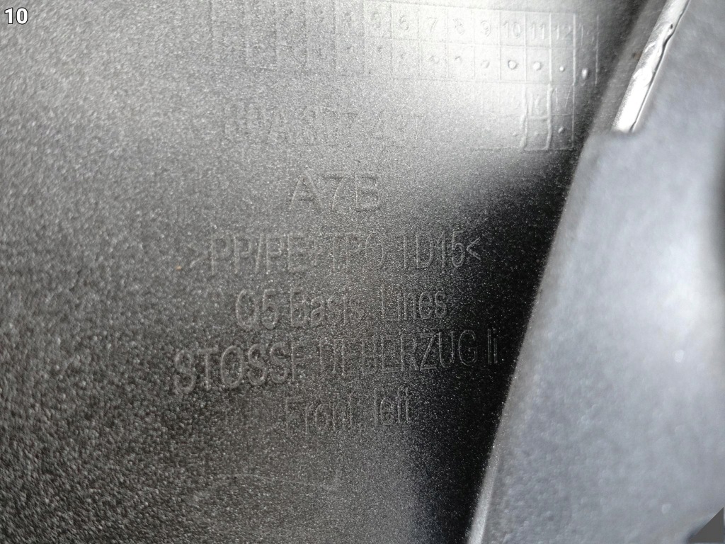 Audi q5 80a обычный / basic 2 fy 16-20 уголок бок бампера перед левый pdc Доставка