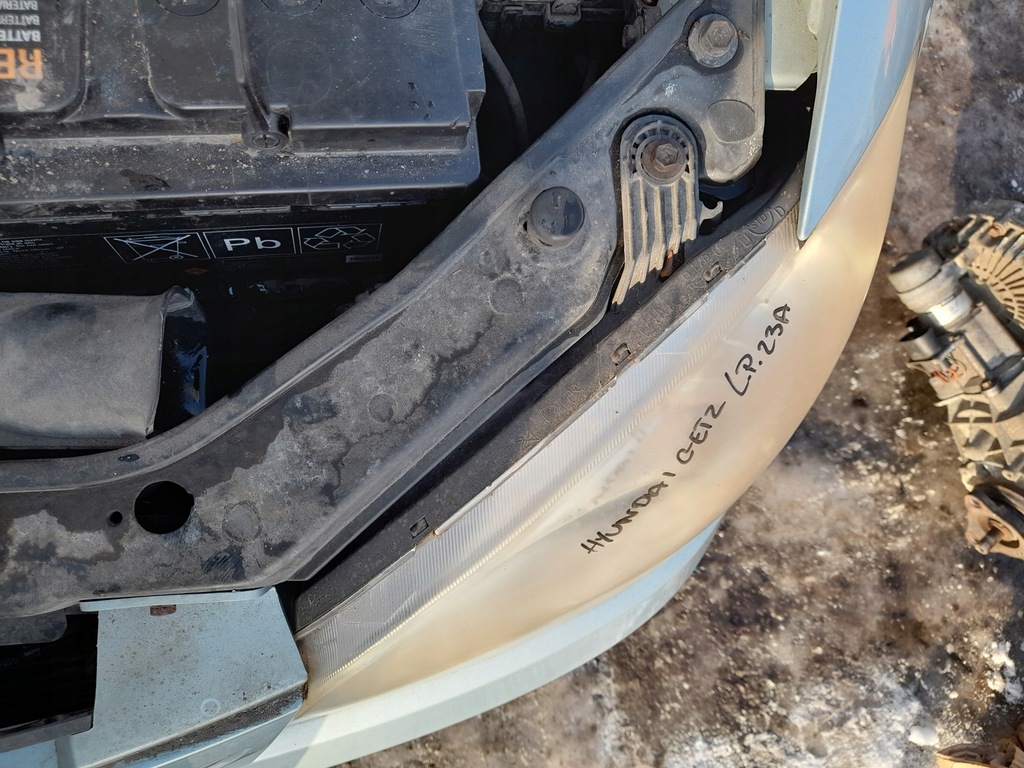 фото №6, Hyundai getz лампа левый перед левая передняя