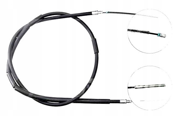 фото №10, Трос тормоза ручного skoda felicia 94-01