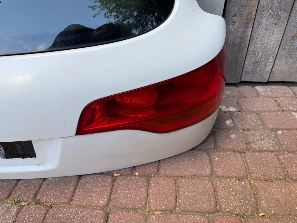 фото №13, Кришка багажника задня задня з скло audi q7 4l білий s-line спойлер