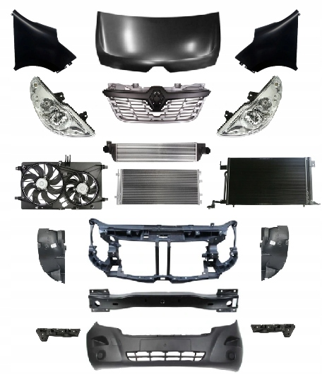 фото №1, Renault master 3 lift 2014-2019 kompletny перед