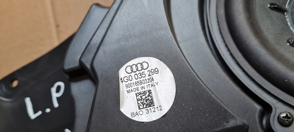 фото №8, S6 c7 4g a6 динамик левый перед bang olufsen 4g0035299
