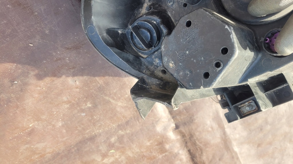 фото №13, Fiat grande punto evo 09- лампа ліва перед фара лівий / 1612