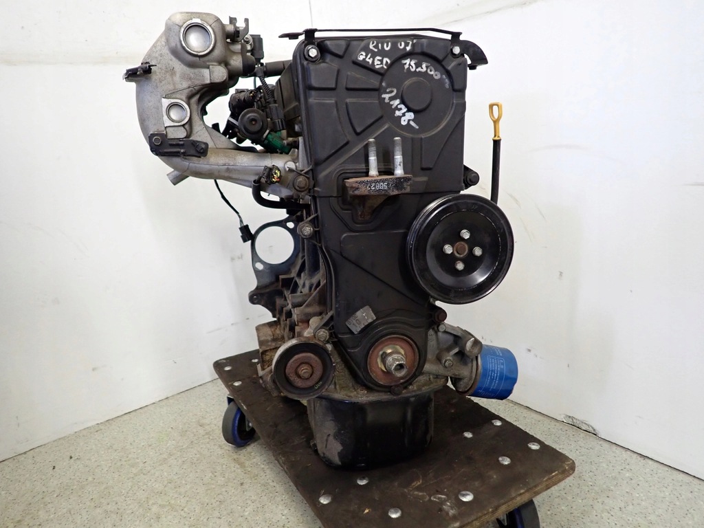 фото №9, Kia cerato rio ii jb 07- 11 двигун бензиновий 1,6 g4ed 75500 km