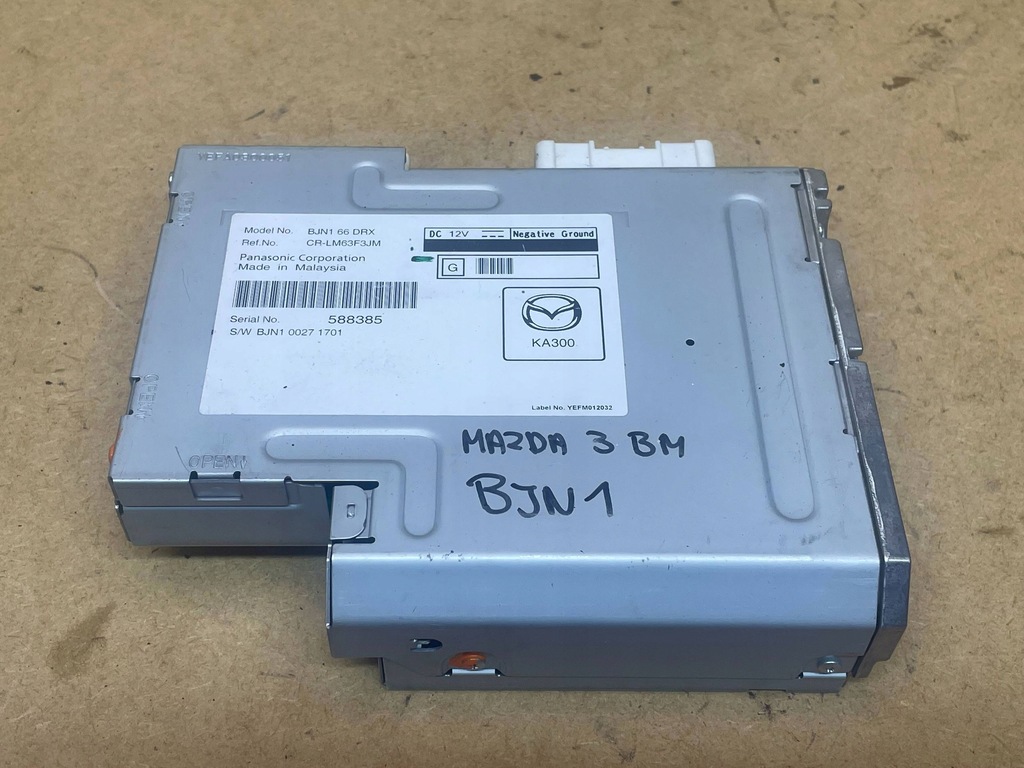 фото №3, Mazda 3 ii 2014 bjn166drx модуль радіо навігація