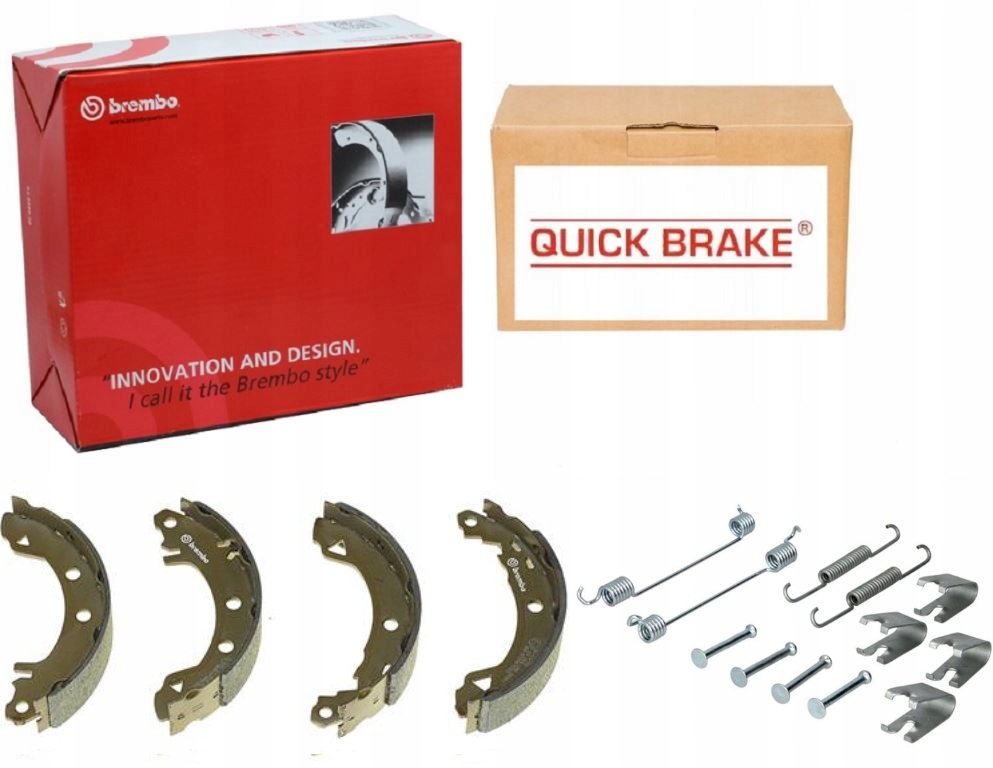 фото №1, Гальмівні колодки+ пружини scania l,p,g,r,s series 2017-