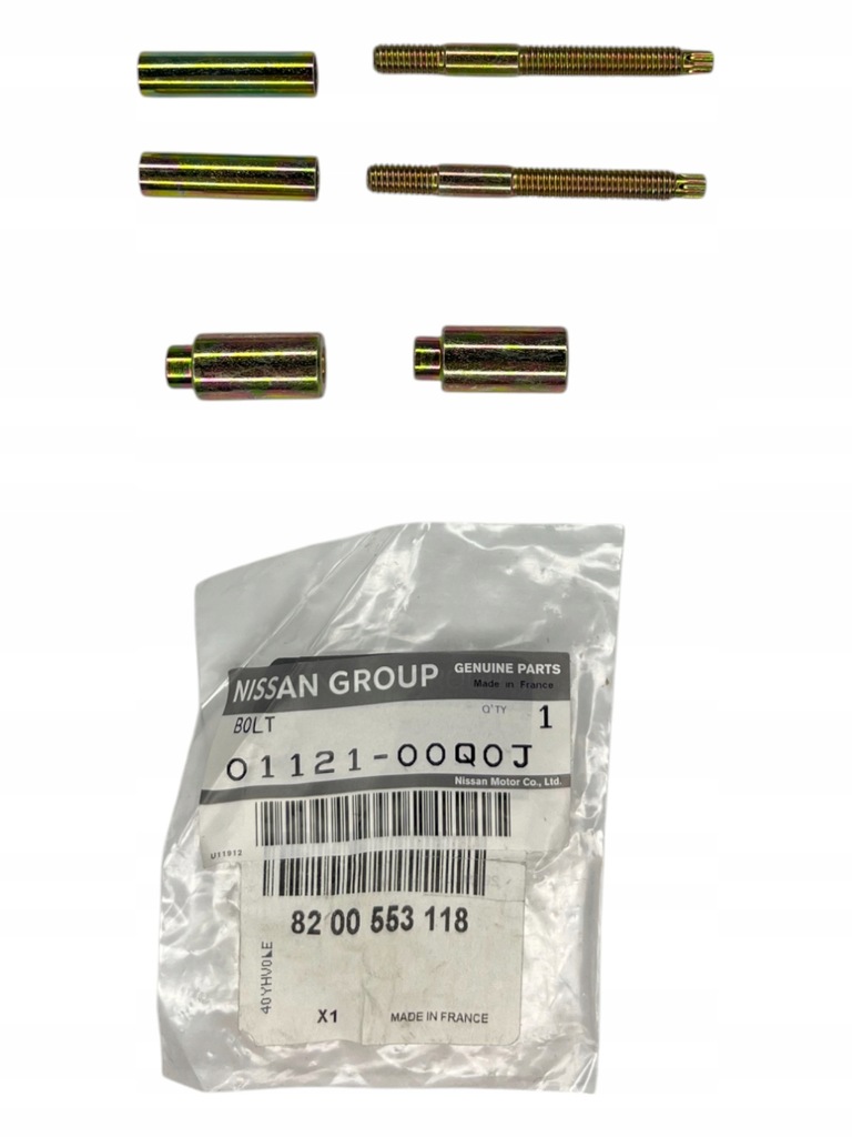 фото №1, Оригинальный номер болт форсунки kpl. na 1 инжектор renault trafic ii 2.2 dci 0112100q0j