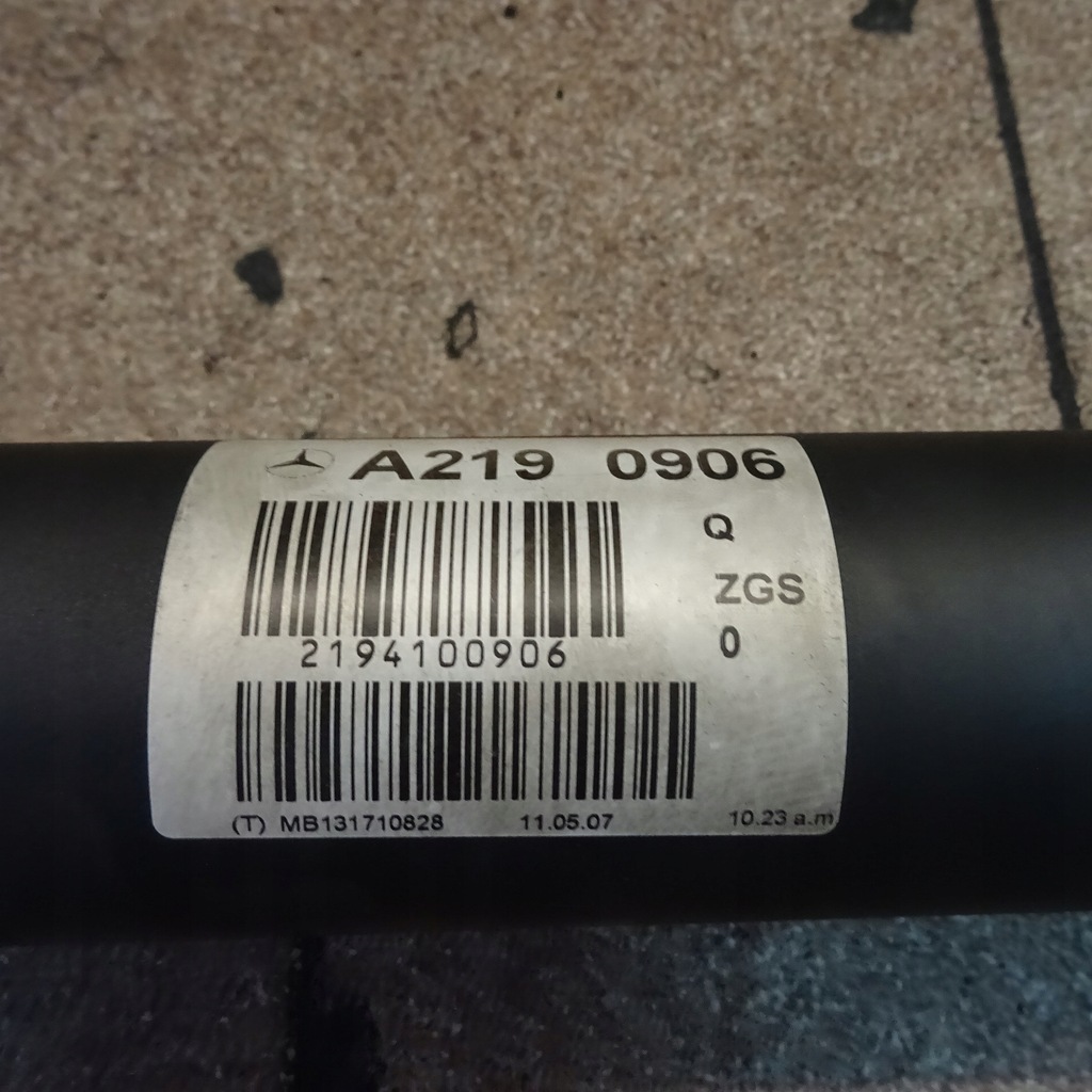 фото №4, Mercedes cls c219 3.5 v6 wał приводной a2194100906