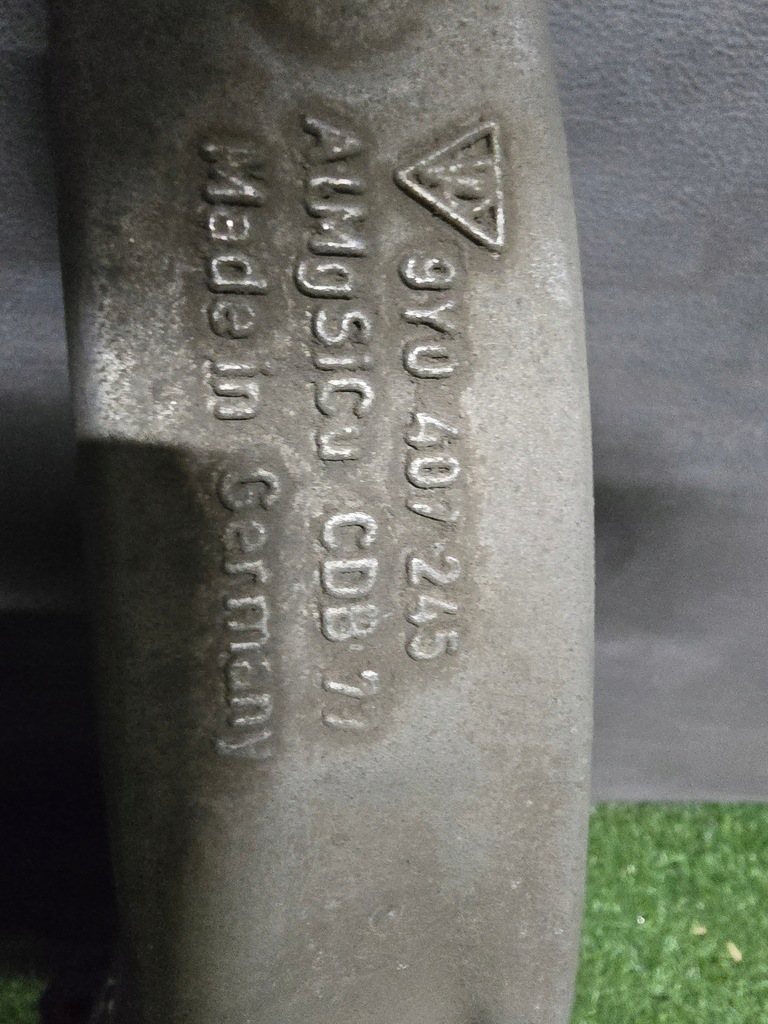 фото №4, Поворотний кулак ліва перед porsche cayenne 9y0