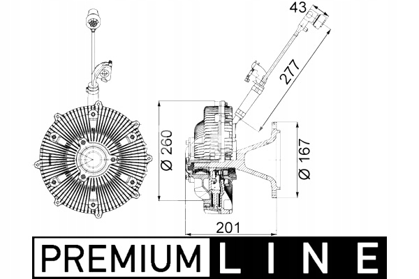 Зчеплення вентилятора радіатора mercedes actros actros mp2 mp3 Доставка