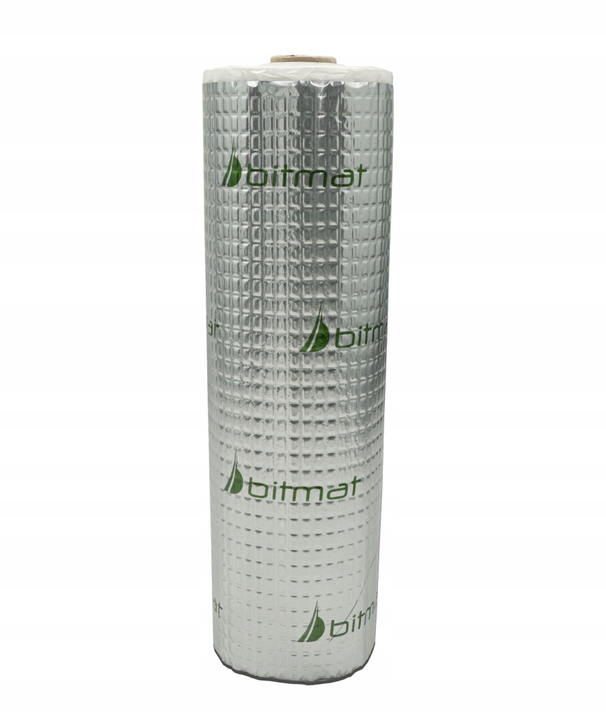 Мат шумоизоляционная samoprzylepna bitmat алюбутил eco 2,5mm 200x50cm 1m2 в Украине