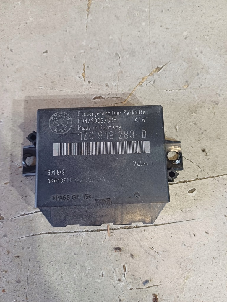 фото №1, Модуль pdc skoda octavia ii nr. 1z0919283b