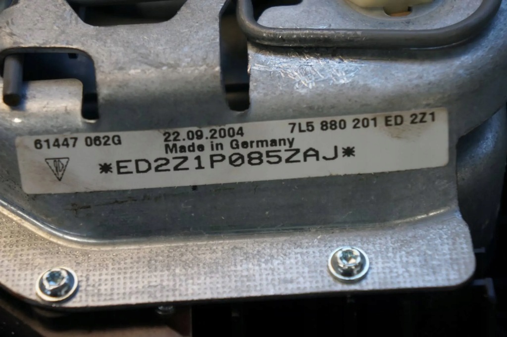 фото №8, Подушка водія керма porsche cayenne 7l 7l5880201ed подушка безпеки