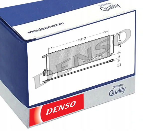 фото №1, Denso dcn13109 конденсатор, кондиціонер