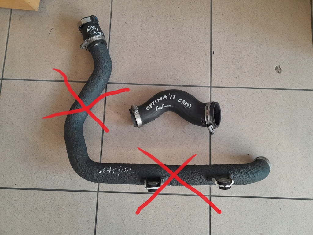 фото №1, Kia optima iv 2015-18 1.7crdi 1.7 waz труба шланг интеркулер интеркулер