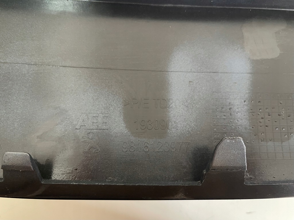 фото №11, Peugeot 508 ii 2 молдинг бампера перед передний 9816123977