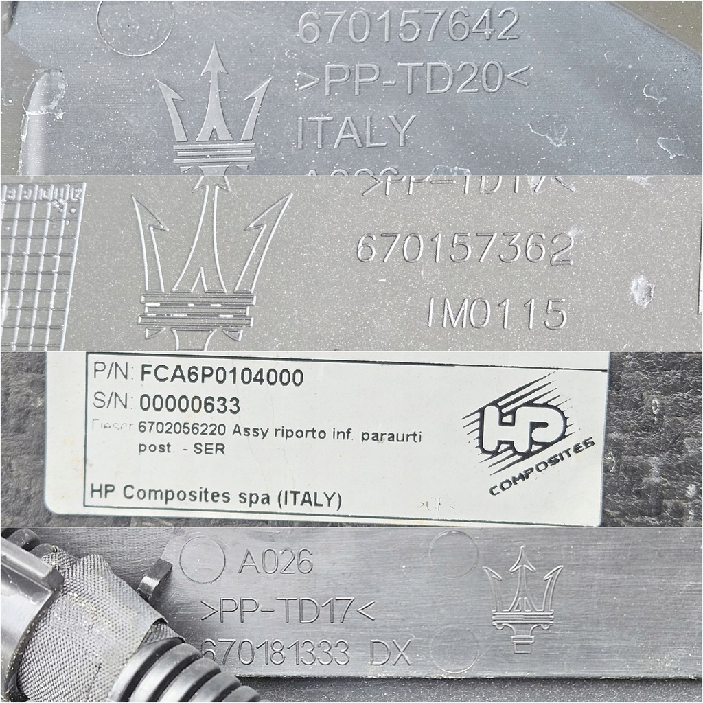 фото №14, Бампер задний maserati grecale trofeo карбон 3.0 2023- 670157362 670181333