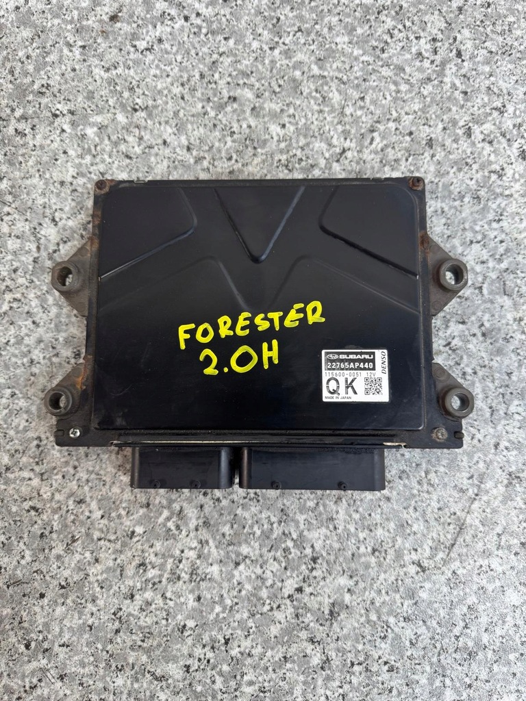 фото №5, Бортовой компьютер блок управления двигателя ecu subaru forester v 2019-2023 22765ap440 2.0 h