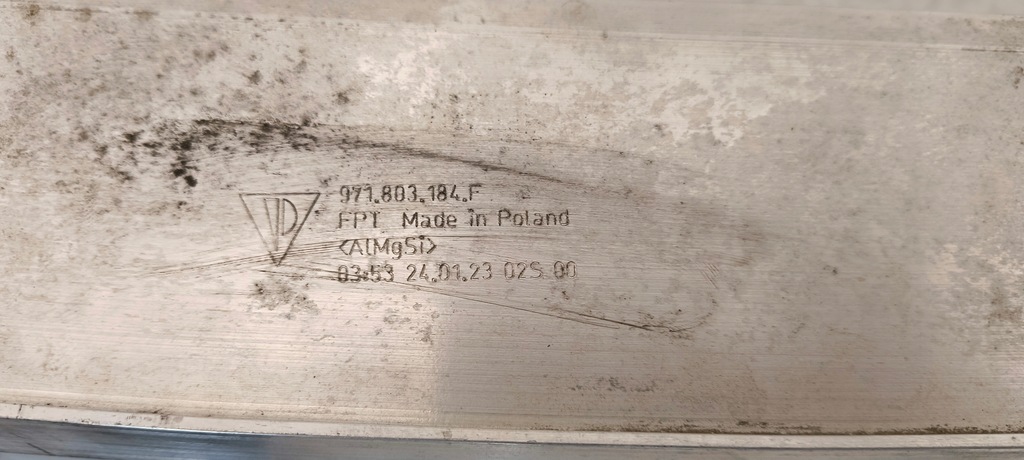 фото №9, Балка підсилювач бампера задня porsche panamera 971