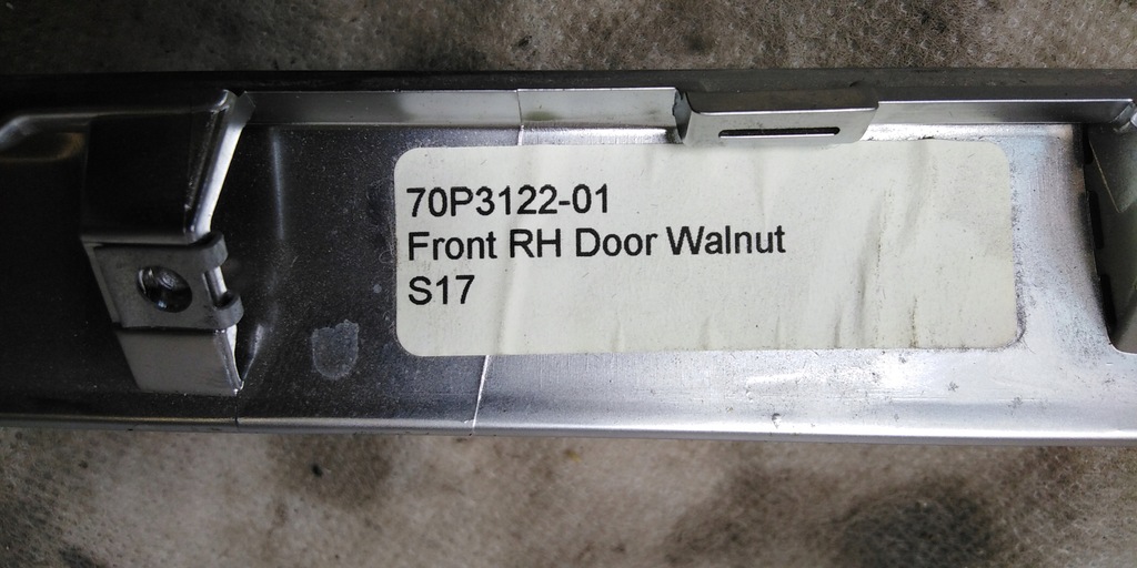 фото №13, Bmw x5 e70 dekor накладка оббивка двері euro 07r