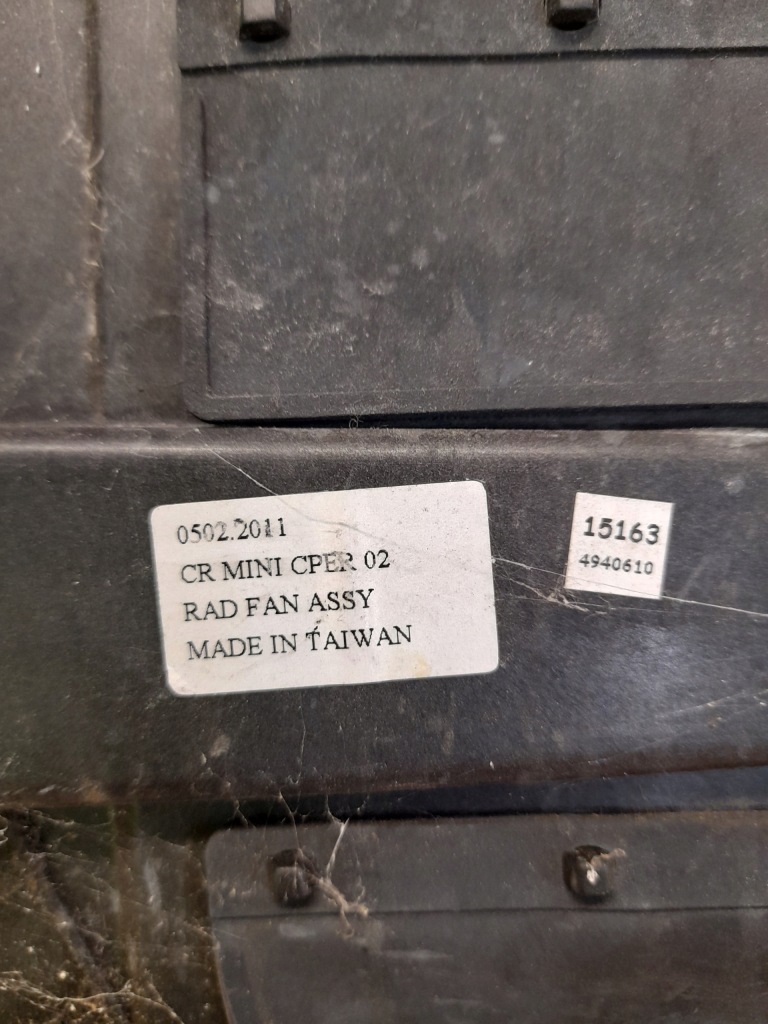 Вентилятор радіатора mini one r50 2001 - 2006 Доставка