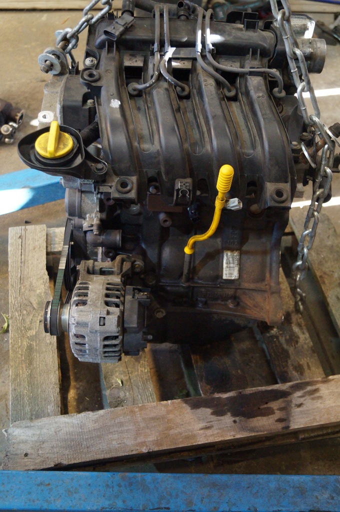 фото №3, Двигатель 1,2 1.6v d4fe770 renault twingo ii