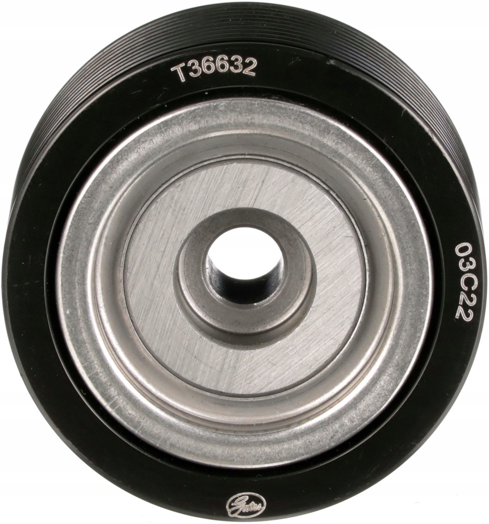 фото №3, Gates t36632 ролик направляющая / направляющая, ремень клиновой зубчатый
