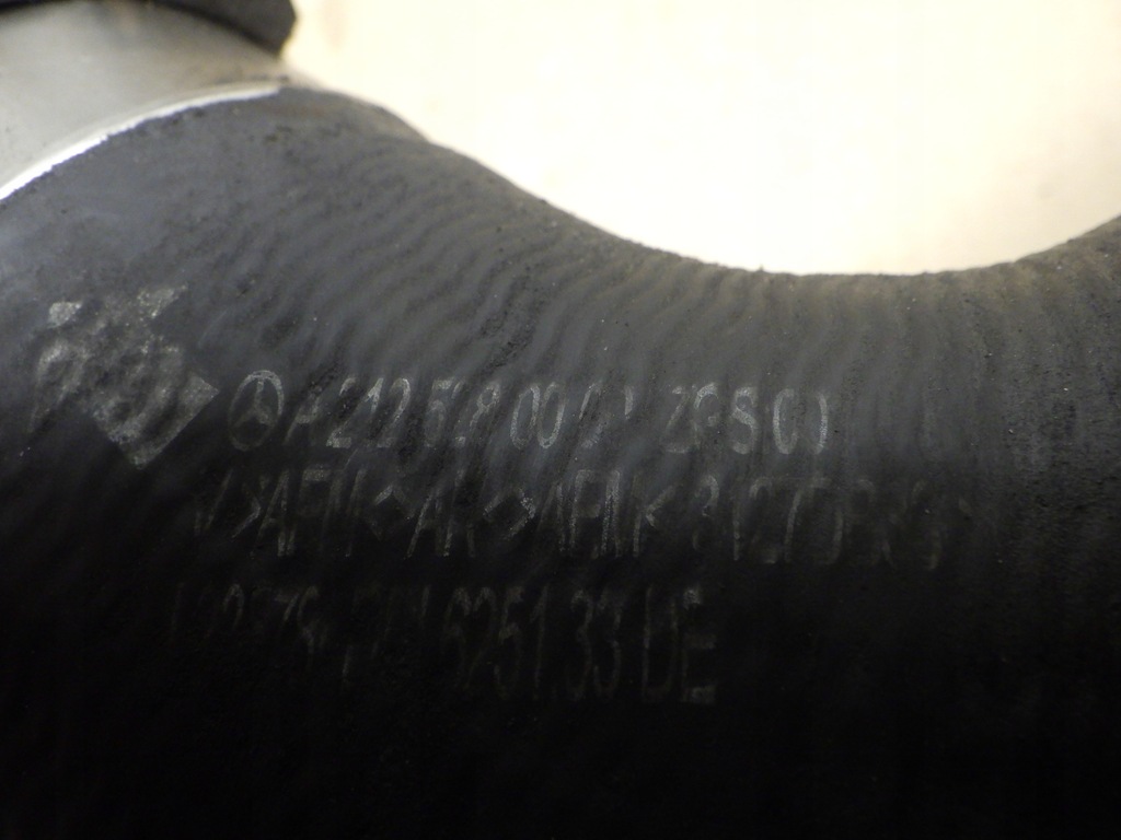 фото №6, Mercedes w212 шланг інтеркулер a2125280000