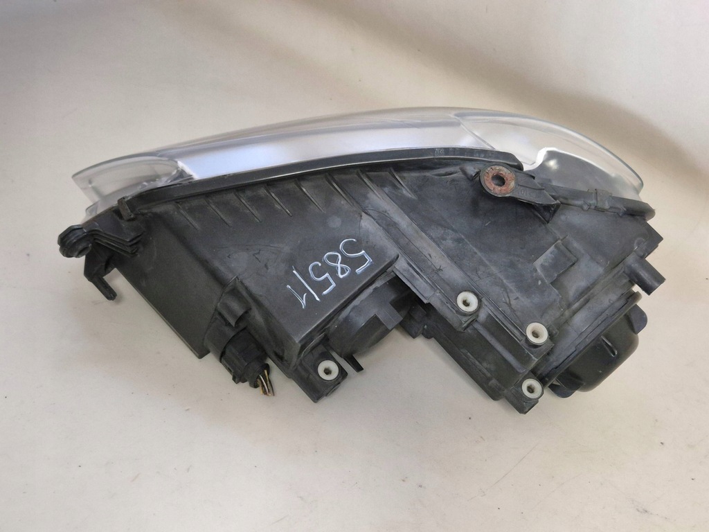 фото №6, Vw touran i 07-10r lift передняя лампа правая комплектная eu