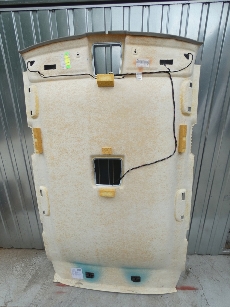 фото №6, Bmw x1 e84 потолок bez люк серая grau