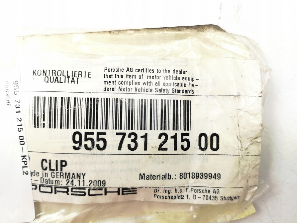 фото №4, Клипсы зеркало наружного porsche cayenne 07-10