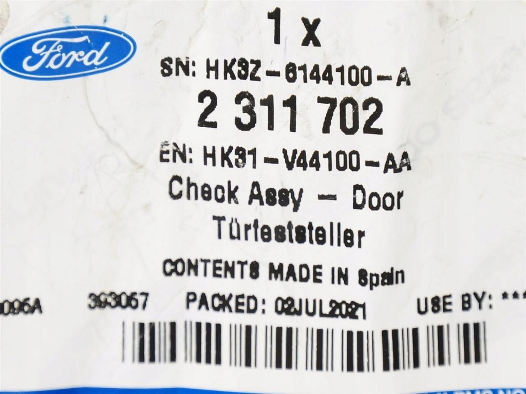 фото №10, Обмежувач двері багажника ford transit mk7 mk8