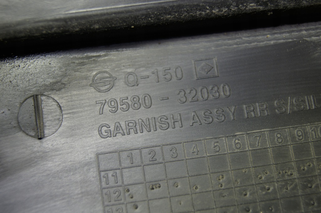 фото №10, Actyon 13- pickup молдинг порог порог