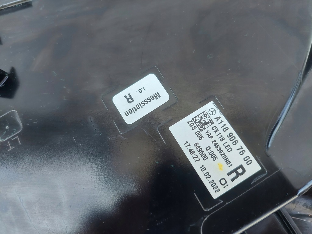 фото №7, Citroen ds3 crossback лампа левый задняя w крыло