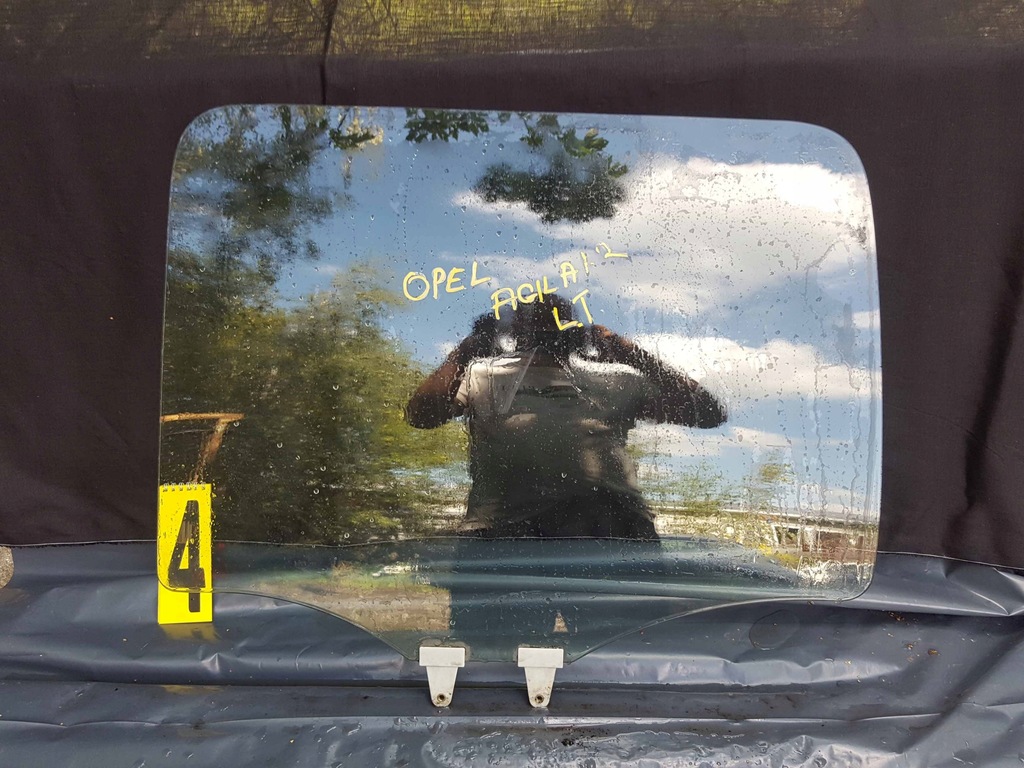 фото №1, Стекло боковая левая задняя opel agila