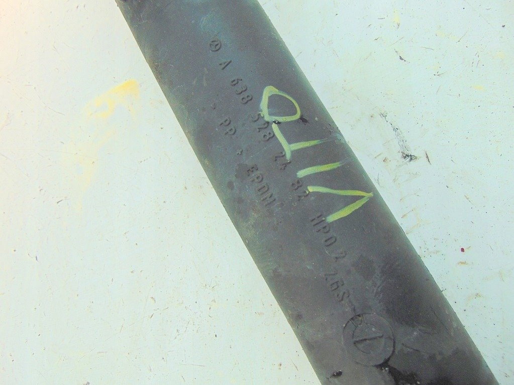 фото №4, Mercedes vito 2.2 82km 99r труба интеркулер