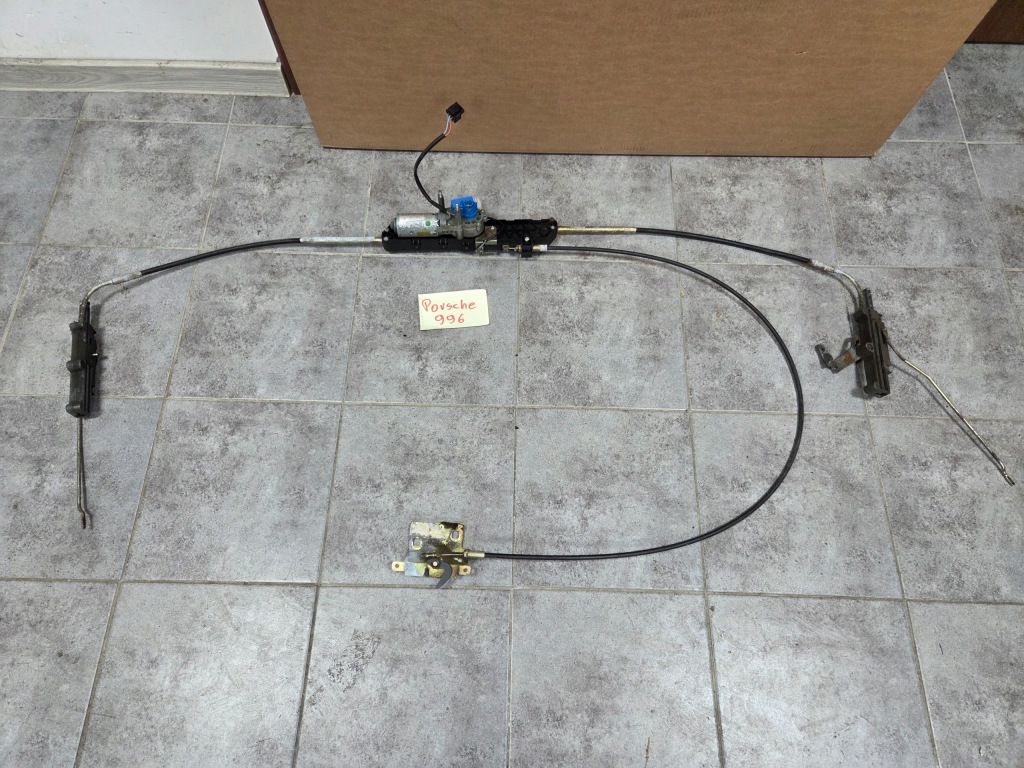 фото №7, Механизм двигатель тросы крыша soft top porsche 911 996 99662412200