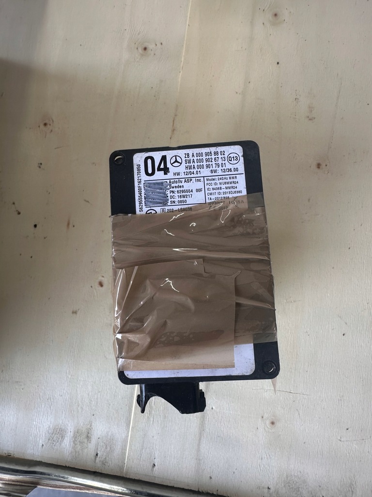 фото №1, Mercedes радар a0009058802