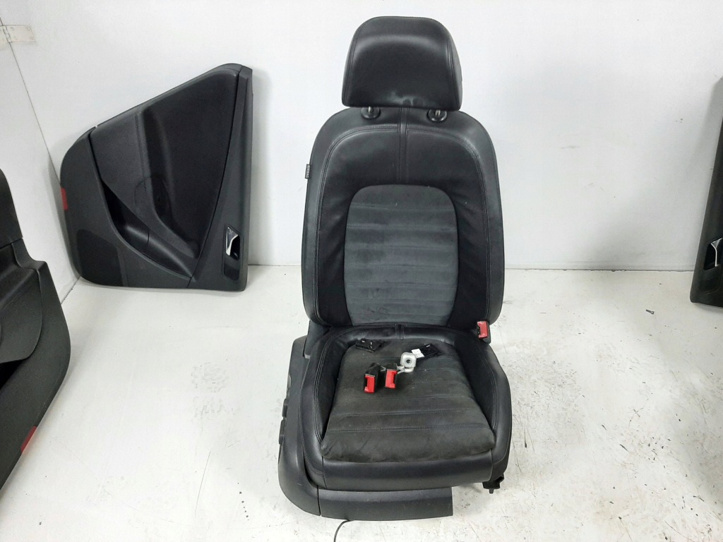 фото №8, Passat b6 variant 08r оббивка шкіра комплект сидіння заднє сидіння обшивки тунель