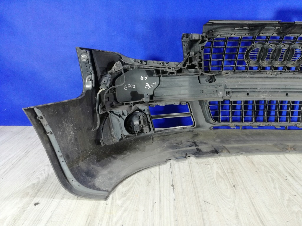 фото №7, Audi a4 b7 s-line ly9b бампер решітка радіатора перед передній