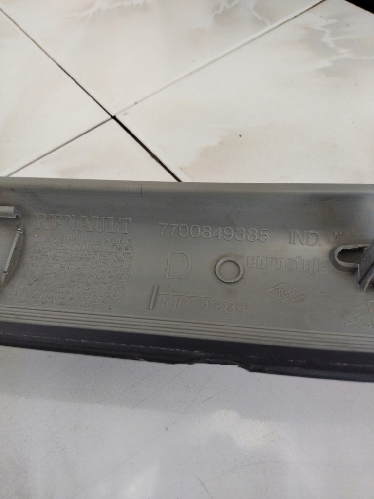 фото №5, Захист стійка скло лівий перед renault clio ii lift 7700432772 7700849385