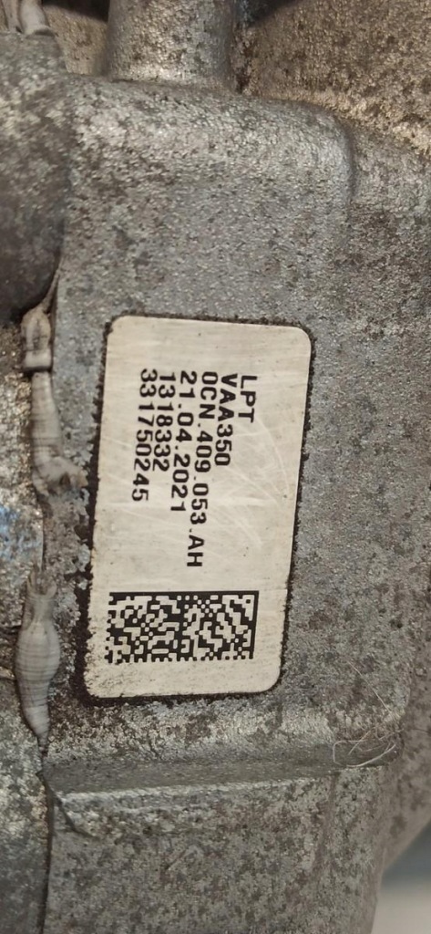 фото №7, Vw tiguan ii редуктор коробки передач 0cn409053ap