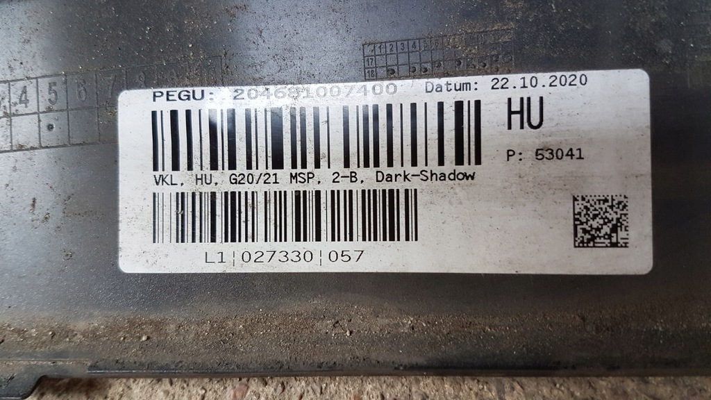 фото №14, Бампер задний bmw seria 3 g21 m-pakiet