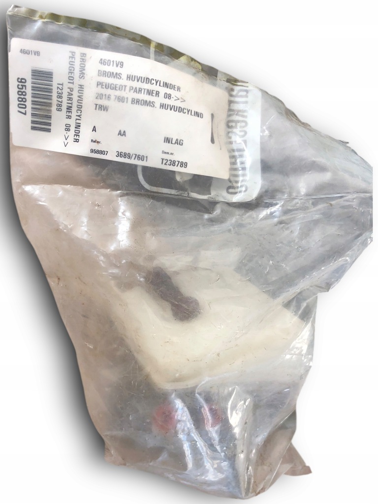 фото №1, Peugeot partner насос тормозная 4601v9