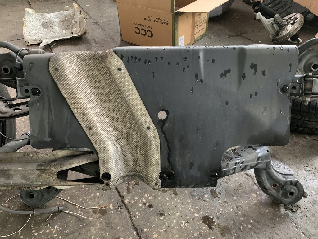 фото №1, Mercedes a klasa w176 b w246 захист плита підвіска