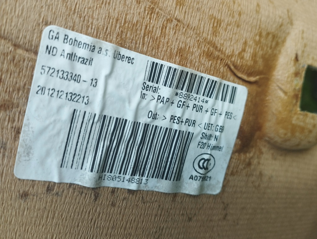 фото №12, Bmw 1 f20 стеля стеля чорний m-pakiet